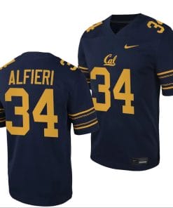 Cal Bears NIL Andy Alfieri Jersey #34 College Football Game 2023 Black