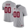 Custom Alabama Jersey Name and Number Football SEC Patch Gray All Stitched