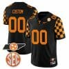 Custom Tennessee Volunteers Jersey Name and Number “Checkerboard” College Football Stitched – Black 4 Custom Tennessee Volunteers Jersey Name and Number “Checkerboard” College Football Stitched – Black