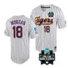 Lsu Tigers Tre Morgan Jersey #18 World Series 2023 College Baseball Stitched White 3 Lsu Tigers Tre Morgan Jersey #18 World Series 2023 College Baseball Stitched White