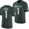 Michigan State Spartans Jayden Reed Jersey #1 College Football Game 2023 Green 6 Michigan State Spartans Jayden Reed Jersey #1 College Football Game 2023 Green