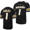 Missouri Tigers #1 Jaylon Carlies Jersey NCAA College Football 2023 Black