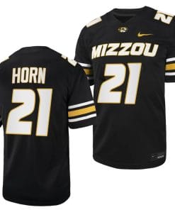 Missouri Tigers #21 Sam Horn Jersey NCAA College Football 2023 Black