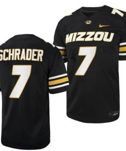 Missouri Tigers #7 Cody Schrader Jersey NCAA College Football 2023 Black