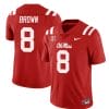 Ole Miss Rebels Troy Brown Jersey #8 College Football All Stitched Red