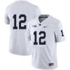 Penn State Brandon Smith Jersey #12 College Football Game White No Name 6 Penn State Brandon Smith Jersey #12 College Football Game White No Name