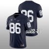 Penn State Brenton Strange Jersey #86 College Football Game Navy No Name