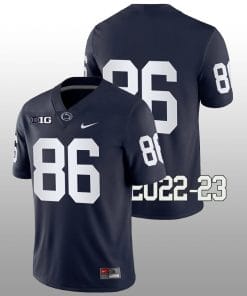 Penn State Brenton Strange Jersey #86 College Football Game Navy No Name