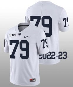 Penn State Caedan Wallace Jersey #79 College Football Game White No Name