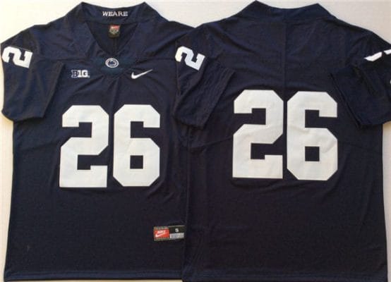 Penn State Caziah Holmes Jersey #26 College Football Game Navy No Name 10 Penn State Caziah Holmes Jersey #26 College Football Game Navy No Name