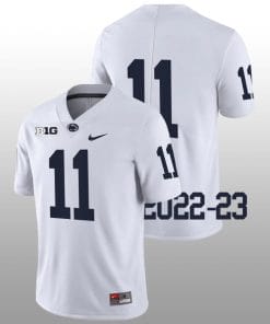 Penn State Christian Veilleux Jersey #11 College Football Game White No Name