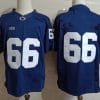 Penn State Connor McGovern Jersey #66 College Football Game Navy No Name