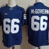 Penn State Connor McGovern Jersey #66 College Football Game Navy With Name