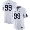 Penn State Coziah Izzard Jersey #99 College Football Game White With Name