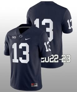 Penn State Cristian Driver Jersey #13 College Football Game Navy No Name