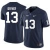 Penn State Cristian Driver Jersey #13 College Football Game Navy With Name 7 Penn State Cristian Driver Jersey #13 College Football Game Navy With Name
