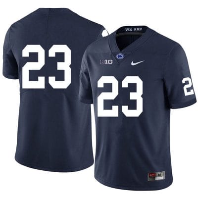 Penn State Curtis Jacobs Jersey #23 College Football Game Navy No Name