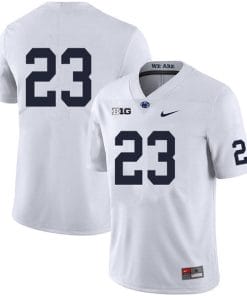 Penn State Curtis Jacobs Jersey #23 College Football Game White No Name