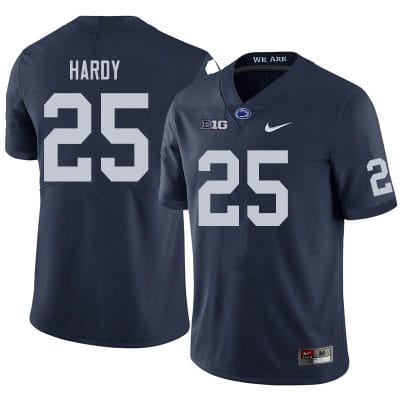 Penn State Daequan Hardy Jersey #25 College Football Game Navy With Name 10 Penn State Daequan Hardy Jersey #25 College Football Game Navy With Name