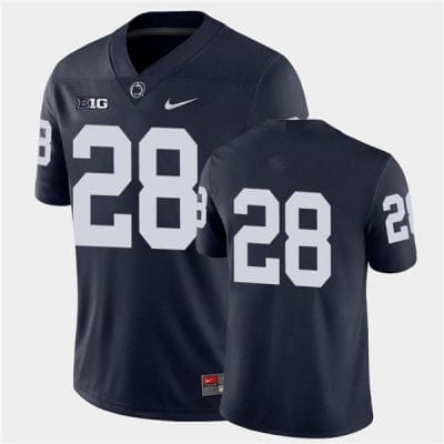 Penn State Devyn Ford Jersey #28 College Football Game Navy No Name