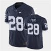 Penn State Devyn Ford Jersey #28 College Football Game Navy Retro With Name 7 Penn State Devyn Ford Jersey #28 College Football Game Navy Retro With Name