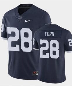 Penn State Devyn Ford Jersey #28 College Football Game Navy Retro With Name