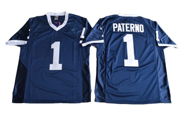 Penn State Joe Patern Jersey #1 College Football Game Navy With Name