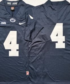 Penn State Journey Brown Jersey #4 College Football Game Navy No Name