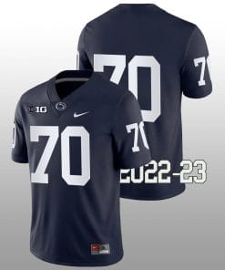 Penn State Juice Scruggs Jersey #70 College Football Game Navy No Name