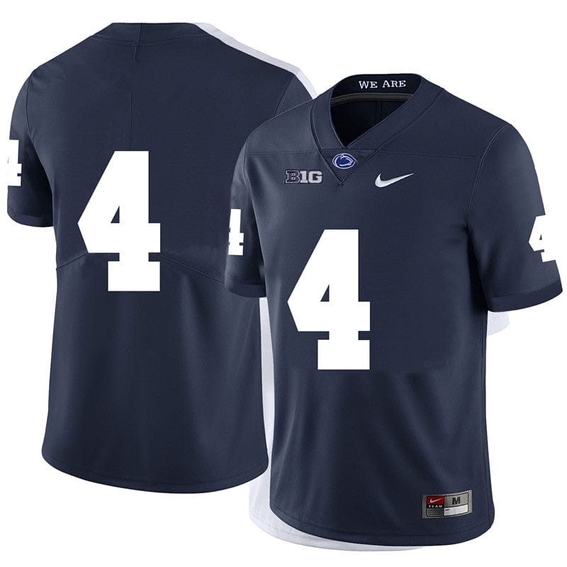 Penn State Kalen King Jersey #4 College Football Game Navy No Name 1 Penn State Kalen King Jersey #4 College Football Game Navy No Name