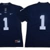 Penn State KeAndre Lambert Smith Jersey #1 College Football Game Navy No Name 7 Penn State KeAndre Lambert Smith Jersey #1 College Football Game Navy No Name