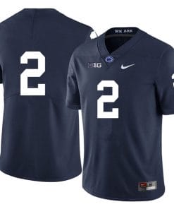 Penn State Keaton Ellis Jersey #2 College Football Game Navy No Name