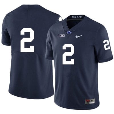 Penn State Keaton Ellis Jersey #2 College Football Game Navy No Name