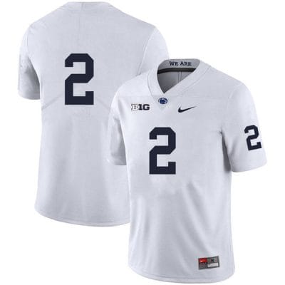Penn State Keaton Ellis Jersey #2 College Football Game White No Name