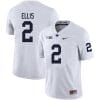 Penn State Keaton Ellis Jersey #2 College Football Game White With Name