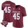 Texas A&M Aggies Edgerrin Cooper Jersey #45 Vapor Limited College Football Maroon