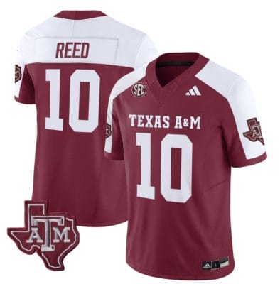 Texas A&M Aggies Marcel Reed Jersey #10 Vapor Limited College Football Alternate