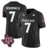 Texas A&M Aggies Moose Muhammad III Jersey #7 Vapor Limited College Football Black 7 Texas A&M Aggies Moose Muhammad III Jersey #7 Vapor Limited College Football Black
