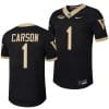 Wake Forest Demon Deacons Caelen Carson Jersey Home College Football Replica Black #1 7 Wake Forest Demon Deacons Caelen Carson Jersey Home College Football Replica Black #1