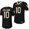 Wake Forest Demon Deacons Charlie Gilliam Jersey Home College Football Replica Black #10