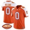 Antonio Williams Jersey #0 Clemson Tigers Vapor Limited Acc Patch College Football Stitched Alternate 4 Antonio Williams Jersey #0 Clemson Tigers Vapor Limited Acc Patch College Football Stitched Alternate