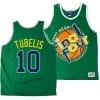 Arizona Wildcats Azuolas Tubelis Jersey #10 1997 NCAA Champions Final Four Green