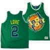 Arizona Wildcats Caleb Love Jersey #2 1997 NCAA Champions Final Four Green