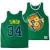 Arizona Wildcats Miles Simon Jersey #34 1997 NCAA Champions Final Four Green