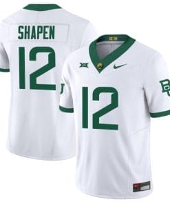 Blake Shapen Jersey #12 Baylor Bears Vapor Limited College Football White