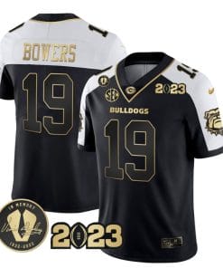 Brock Bowers Jersey #19 Georgia Bulldogs Football Alternate All Stitched