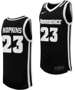 Bryce Hopkins Jersey #23 Providence Friars Replica College Basketball Black Uniform