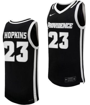 Bryce Hopkins Jersey #23 Providence Friars Replica College Basketball Black Uniform