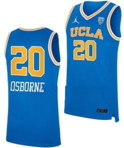 Charisma Osborne Jersey #20 UCLA Bruins College Basketball Blue