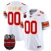 Custom Ohio State Buckeyes Jersey Name and Number College Football Stitched Gold Trim White 5 Custom Ohio State Buckeyes Jersey Name and Number College Football Stitched Gold Trim White
